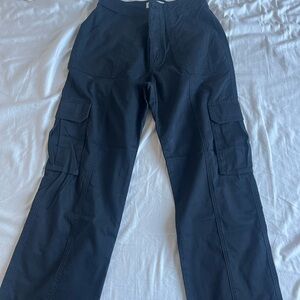 Abercrombie Black Cargo Pants